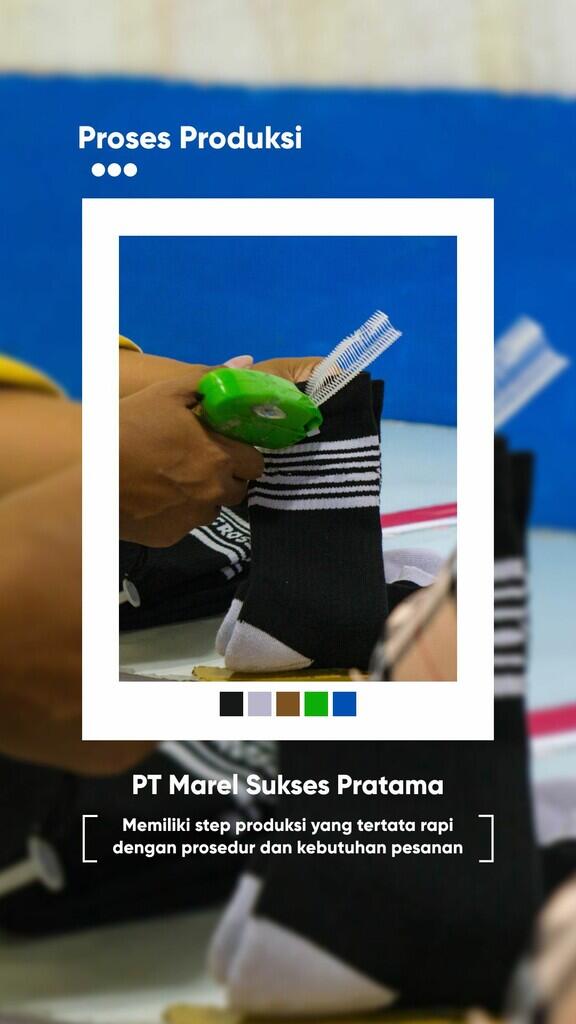 Proses Produksi Kaos Kaki