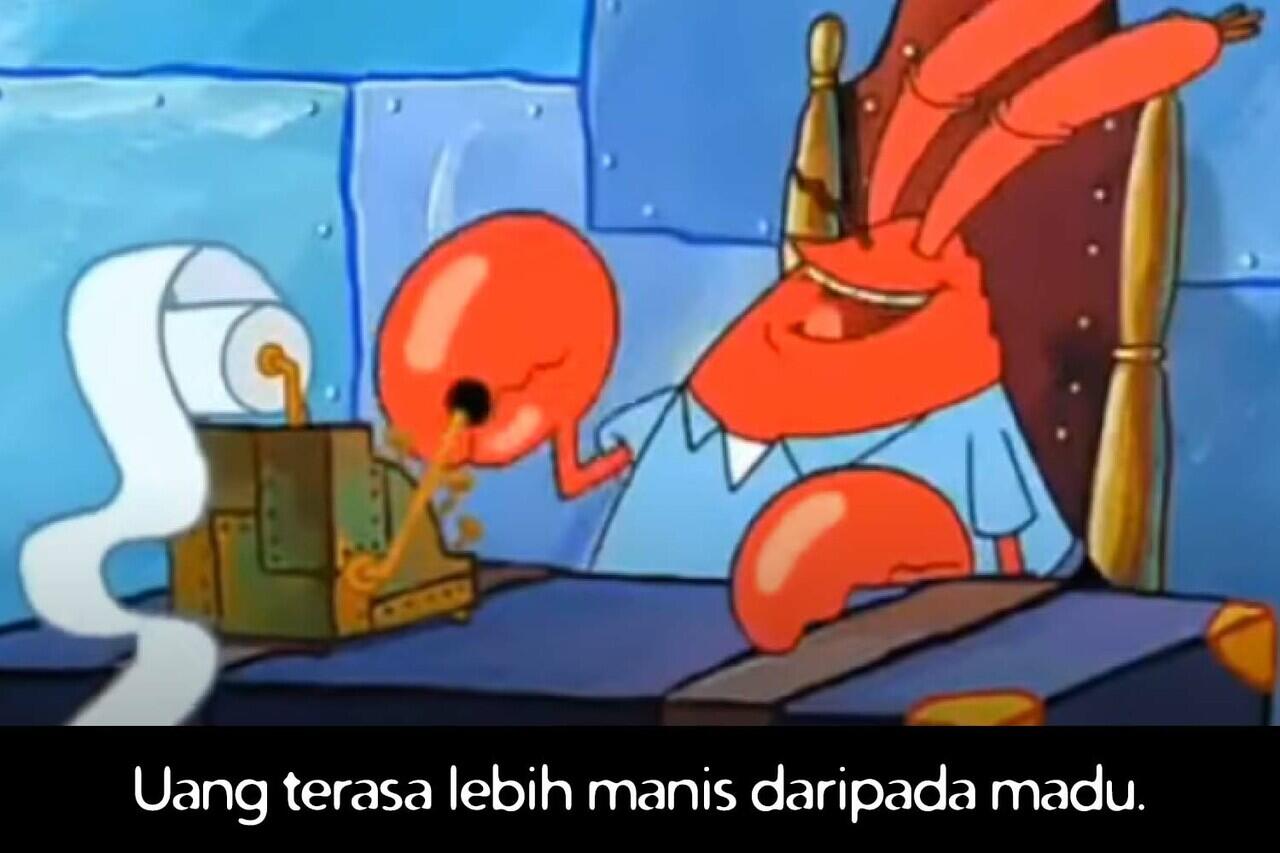 Julid-an Mr.Krab yang membuka aib para Orang Tua di Dunia