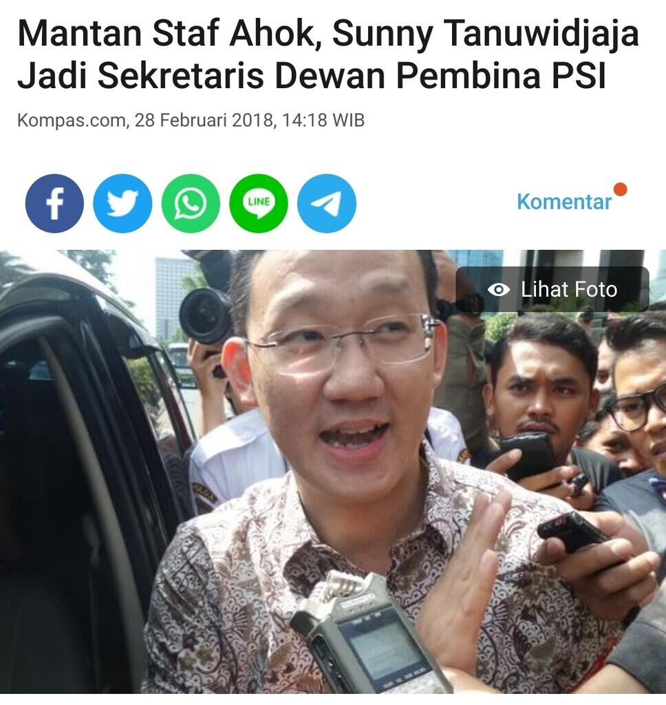 Kala PSI Sebut Eks Staf Ahok &quot;Gentleman&quot; karena Mundur demi Dukung Anies Baswedan