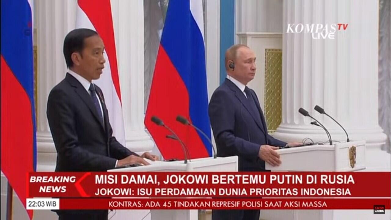 Usai Dikunjungi Jokowi, Putin Pastikan Bakal Eksport Gandum 50 Juta Ton