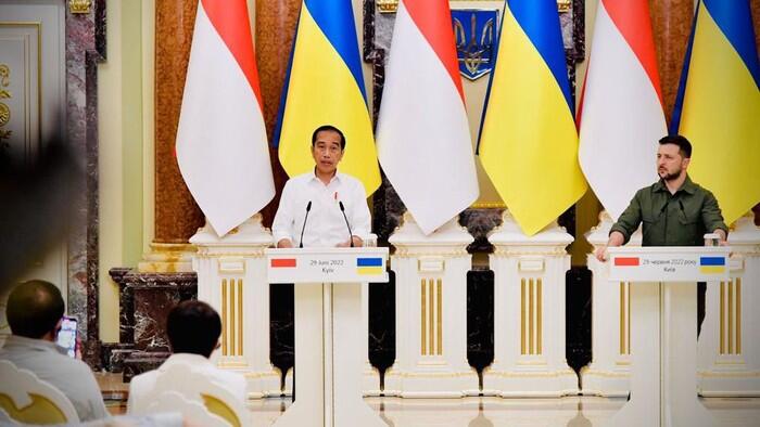 Jokowi Tawarkan Diri Jadi Pembawa Pesan dari Zelensky ke Putin