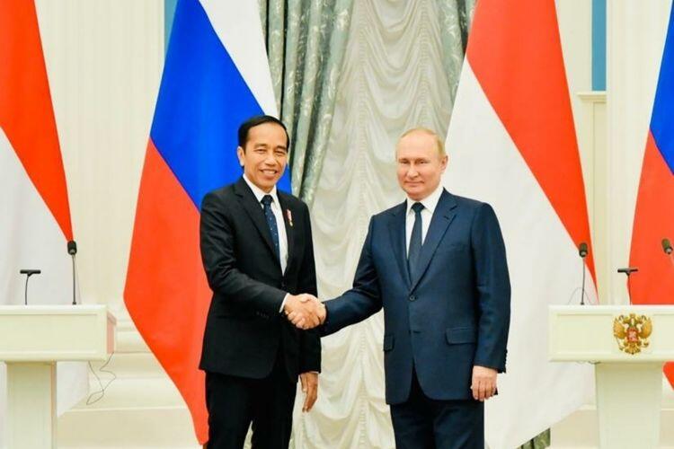Jokowi: Presiden Putin Jamin Keamanan Pasokan Pangan dan Pupuk dari Rusia-Ukraina 