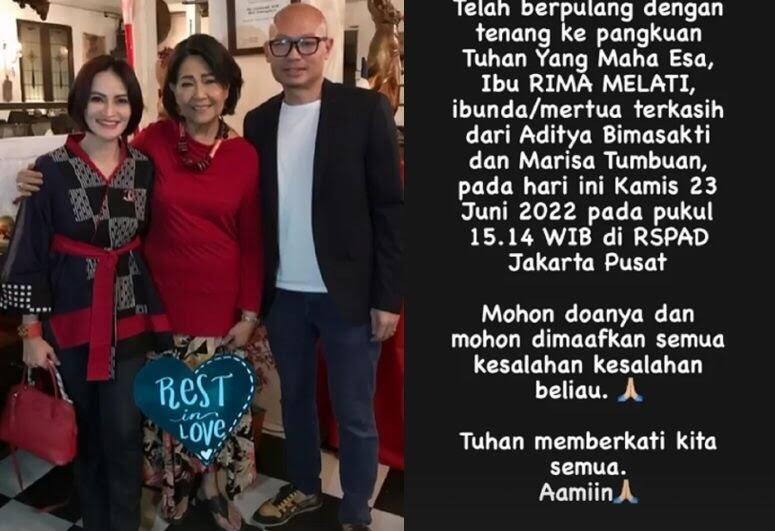 Memiliki Nama Sama, Rima Melati dan Rey Mbayang Dibuat Bingung Karena Ulah Netizen