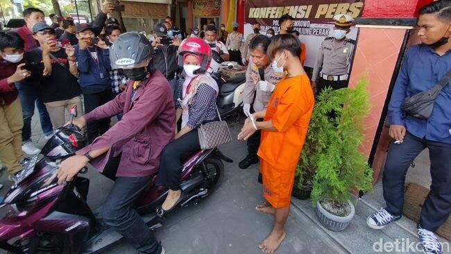 Penjambret Spesialis Perempuan di Surabaya Dibekuk, Hasilnya untuk Mabuk
