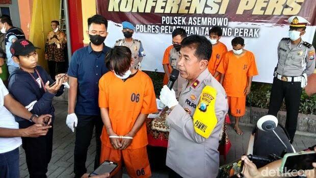 Penjambret Spesialis Perempuan di Surabaya Dibekuk, Hasilnya untuk Mabuk