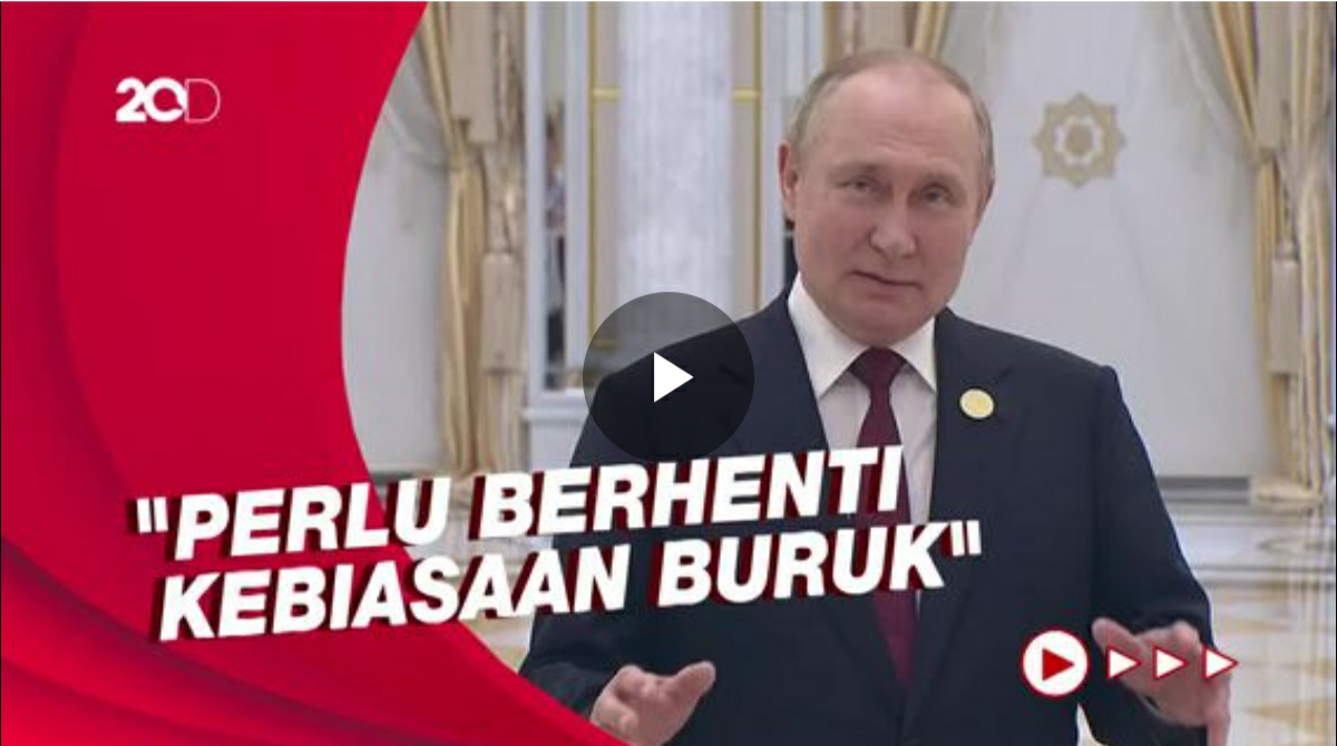 Putin Balas Ejekan Pemimpin G7 Soal Foto Telanjang Dada!