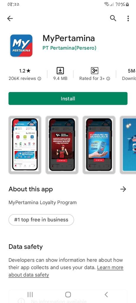Aplikasi Mypertamina 3 Juli 2022