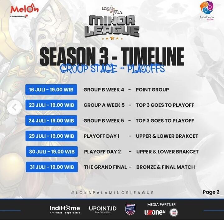 Turnamen Lokapala Minor League Season 3