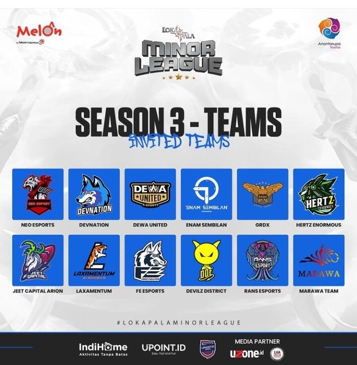 Turnamen Lokapala Minor League Season 3
