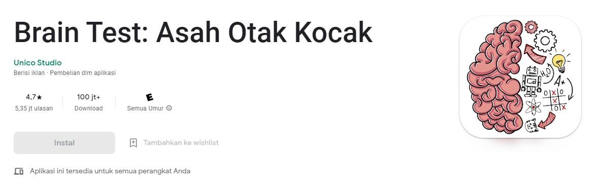 Ada 5 Game Mengasa Otak - Biar Pintar Dikit