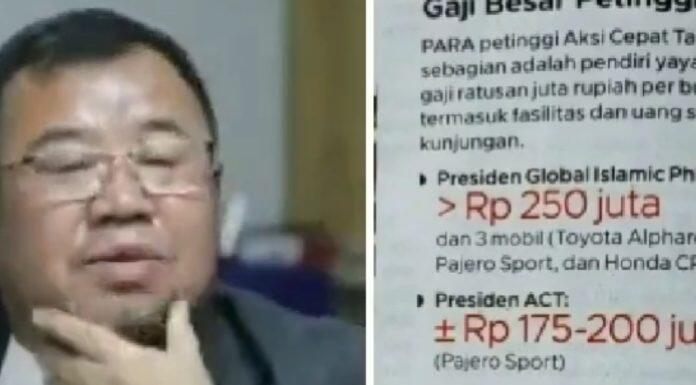 Pendiri ACT: Saya Ini Ustadz, Saya Hanya Ambil Hak Saya