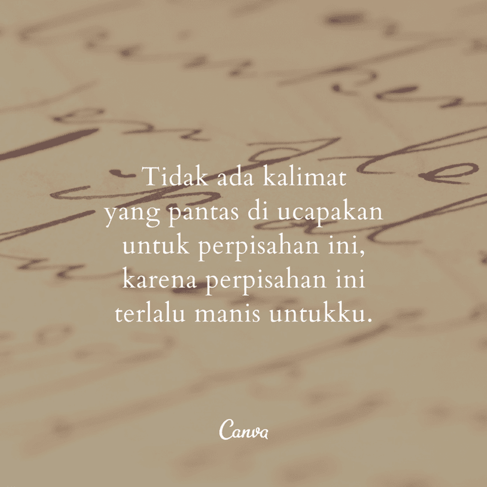 KETIKA SEMUA SUDAH USAI