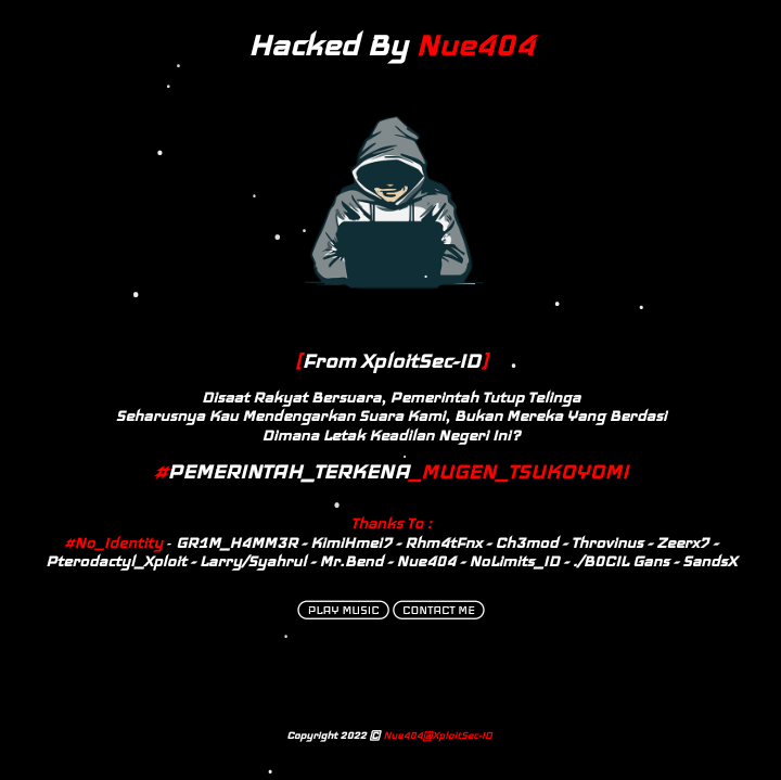 Viral! Situs DPKP Kabupaten Ciamis Diretas. Ini Isi Pesan Hacker Untuk Pemerintah!