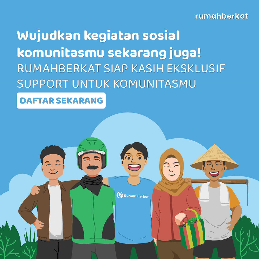 Yuk buat kegiatan sosialmu di rumahberkat.com !!