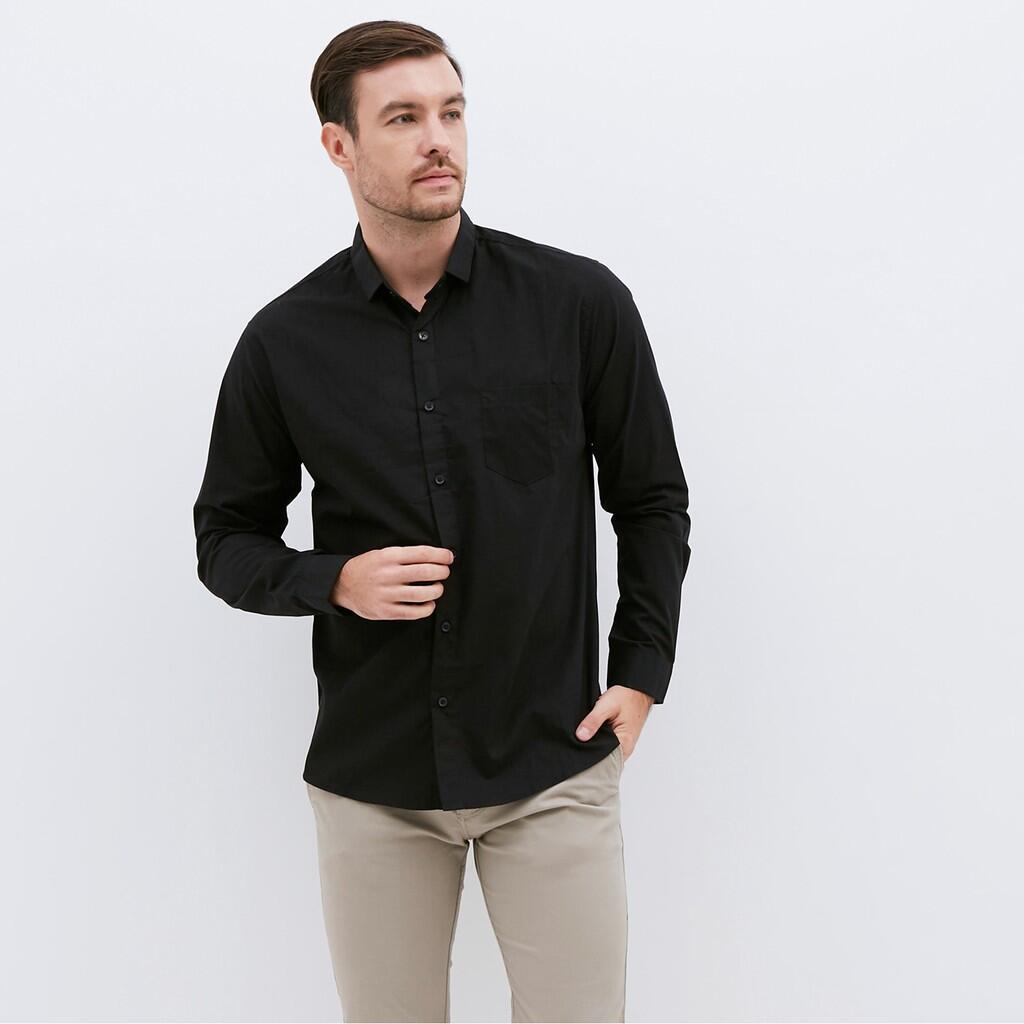 Kemeja Pria Basic Polos