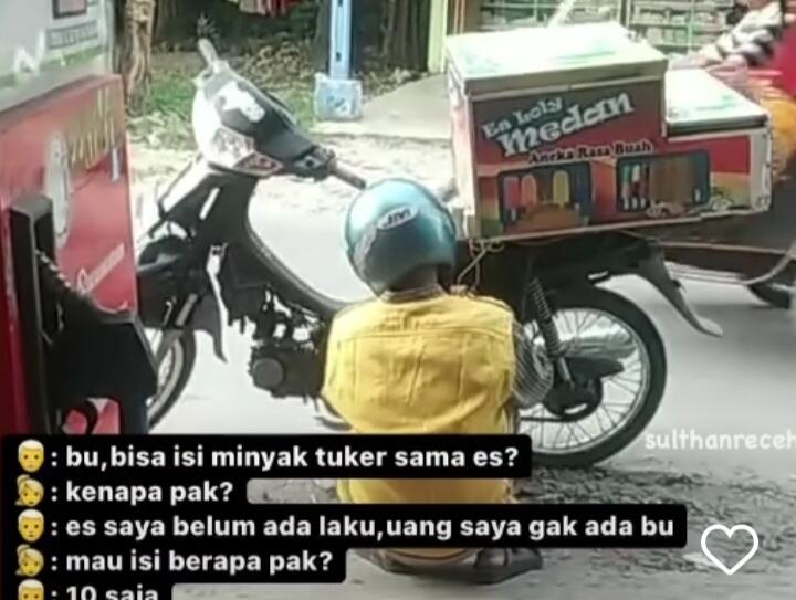 (Siapin Tisue) Kasihan, Jualan Tidak Laku, Beli Bensin Bayarnya Pakai Ini