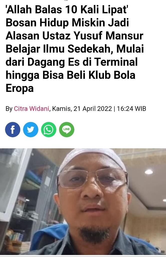 UAH : 700 Kali Lipat Balasan Allah! Utamakan Sedekah Kepada 3 Golongan Ini