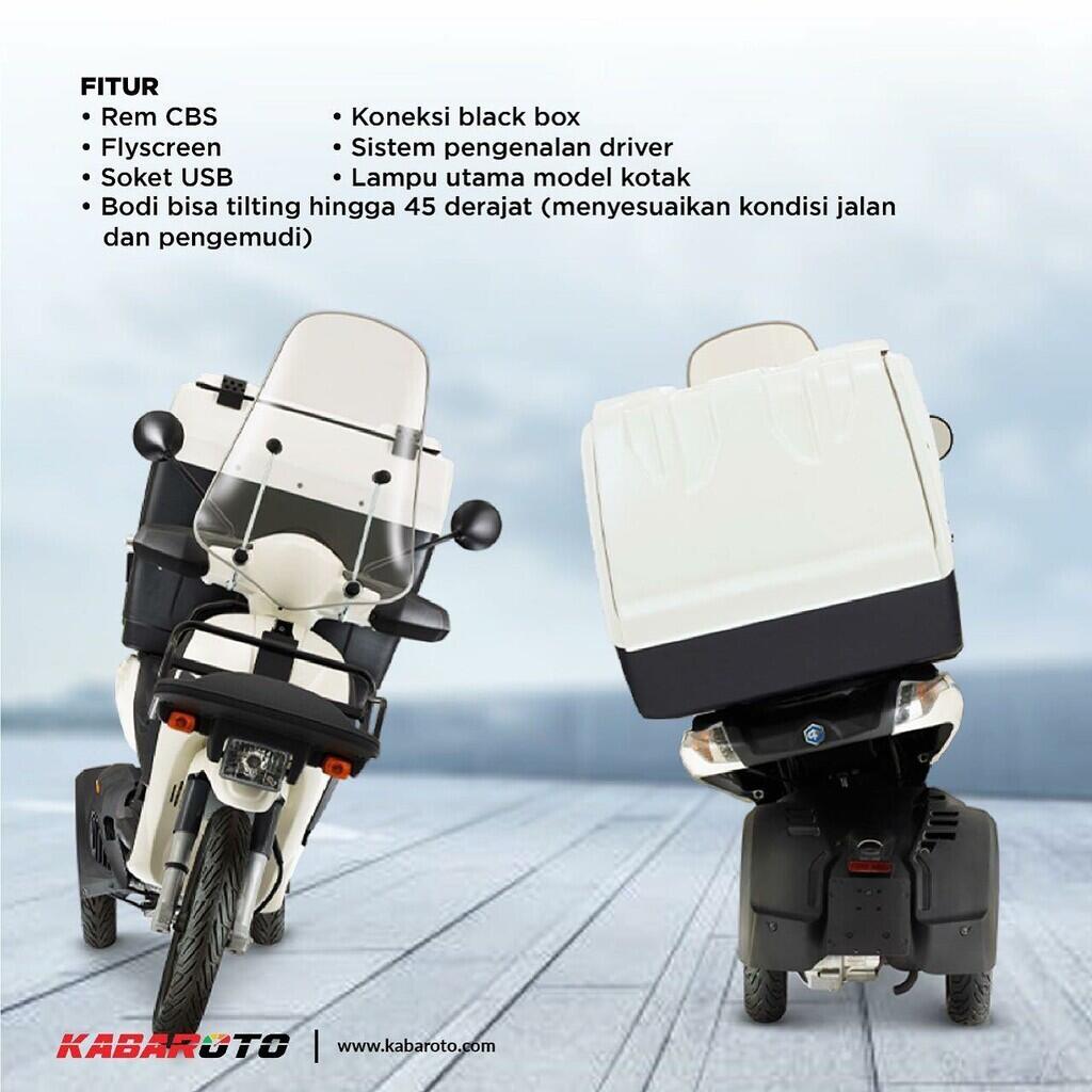 Skuter 3 Roda Lucu Piaggio Mymoover Minimalisir Jatuh