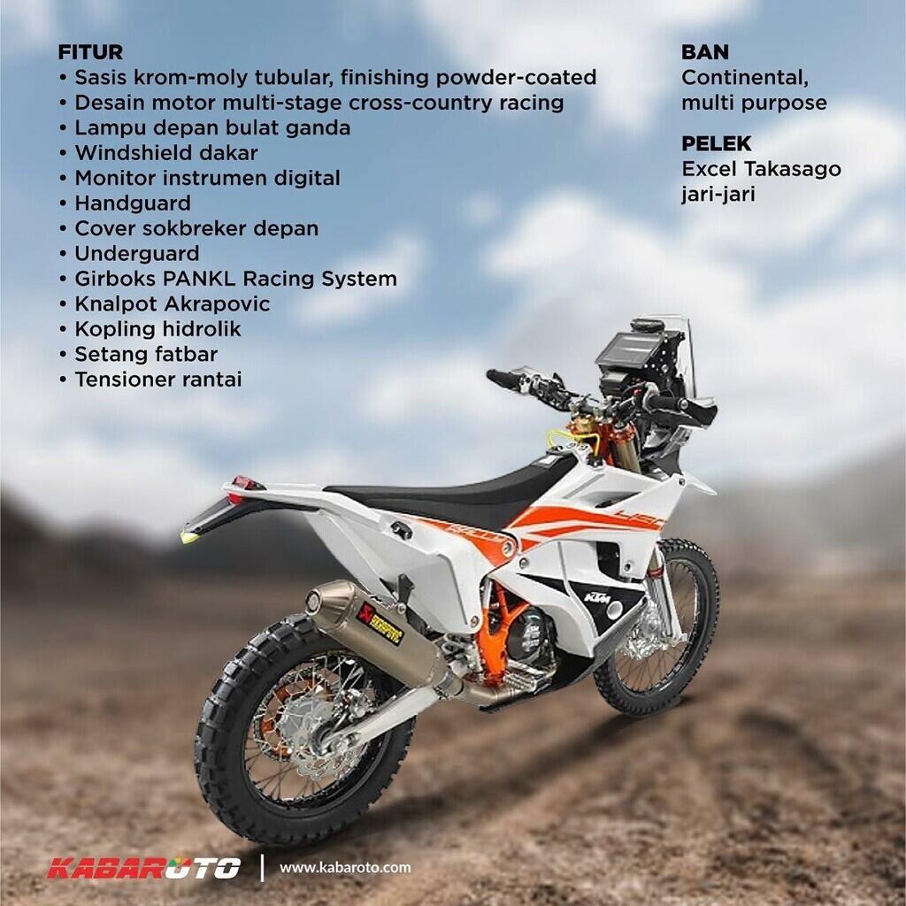 KTM 450 Rally Replica 2022, Jumlahnya Terbatas