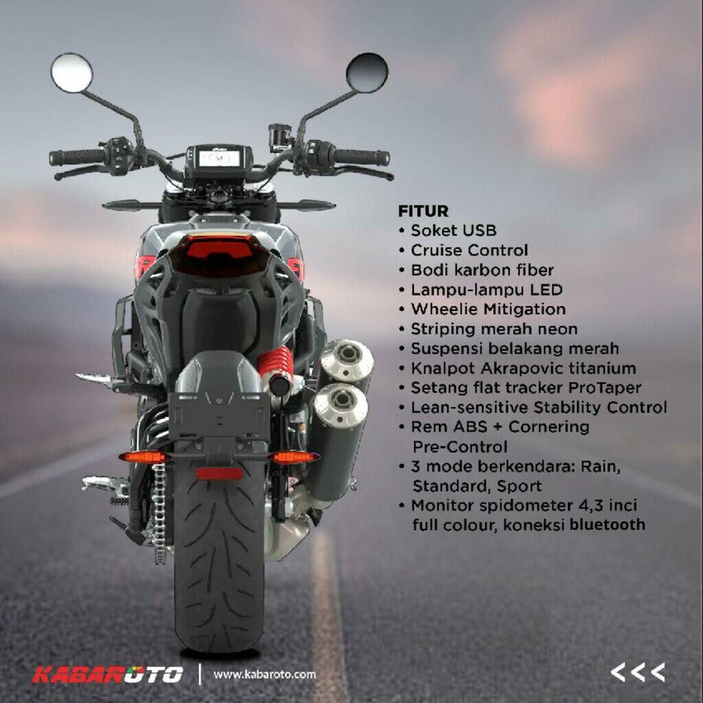 Indian FTR 1200 Stealth Gray Limited Edition Hanya Tersedia 150 Unit