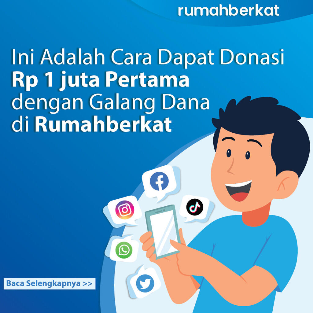 trik jitu agar kamu bisa segera mendapatkan donasi Rp 1 juta pertamamu.