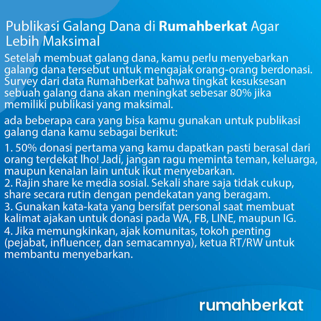 trik jitu agar kamu bisa segera mendapatkan donasi Rp 1 juta pertamamu.