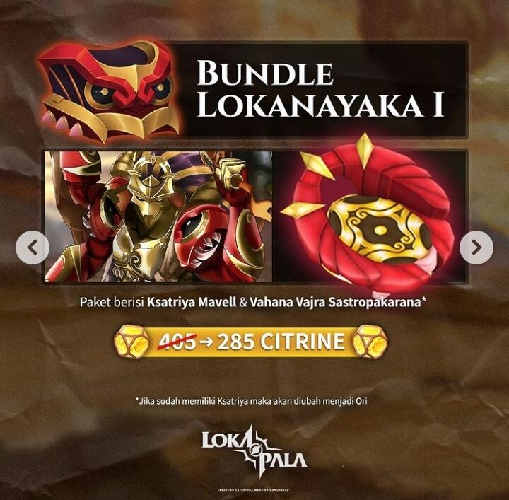 Lokapala moba update ksatriya Mavell, &quot;Sang Penguasa 3 Jagad&quot;