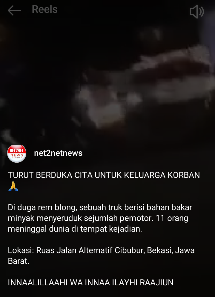 Kalimantan, Cibubur Rem Blong Memakan Korban Lagi, Nasib Sebar Foto Korban di Medsos