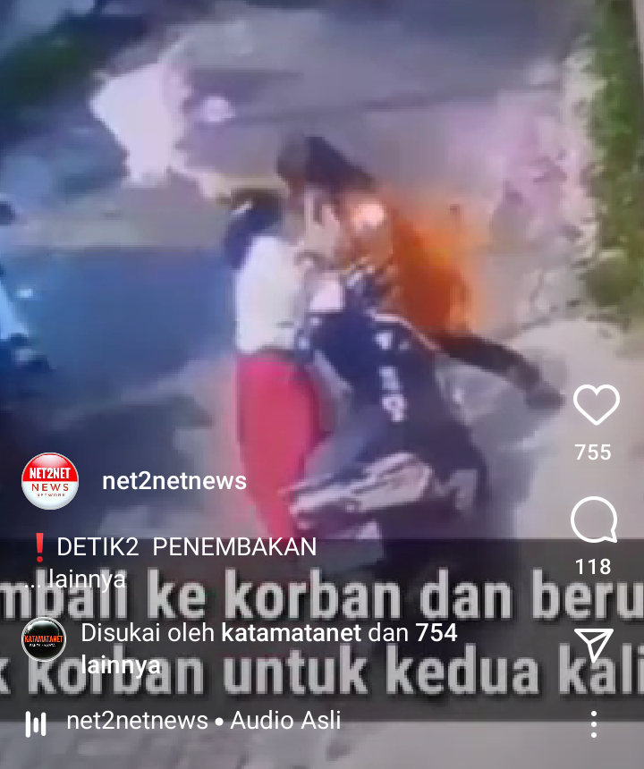 Istri Tentara Kena Tembak, Hebatnya Seorang Ibu Masih Bisa Menyelamatkan Buah Hatinya