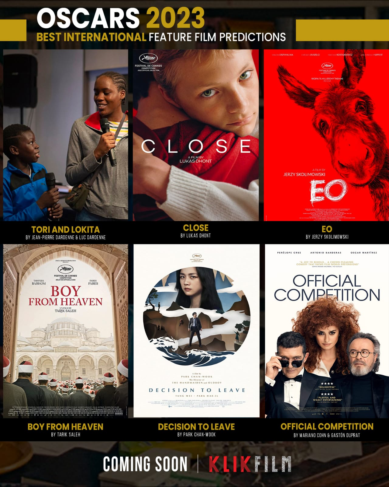 Film Best Internasional Oscar 2023 &amp; Jawara Festival Film Cannes Tayang di Indonesia!