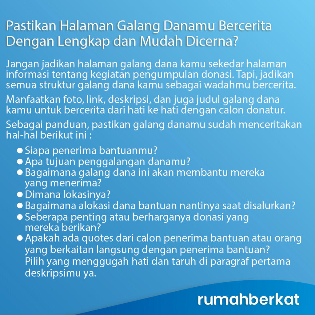 Apa Sih Penyebab Galang Dana Kamu Masih 0