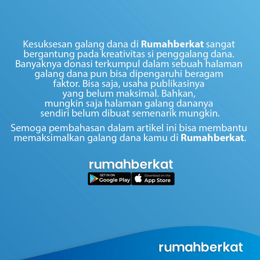 Apa Sih Penyebab Galang Dana Kamu Masih 0