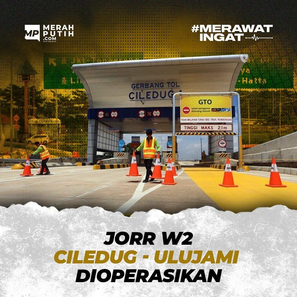 JORR W2 Ciledug - Ulujami Dioperasikan