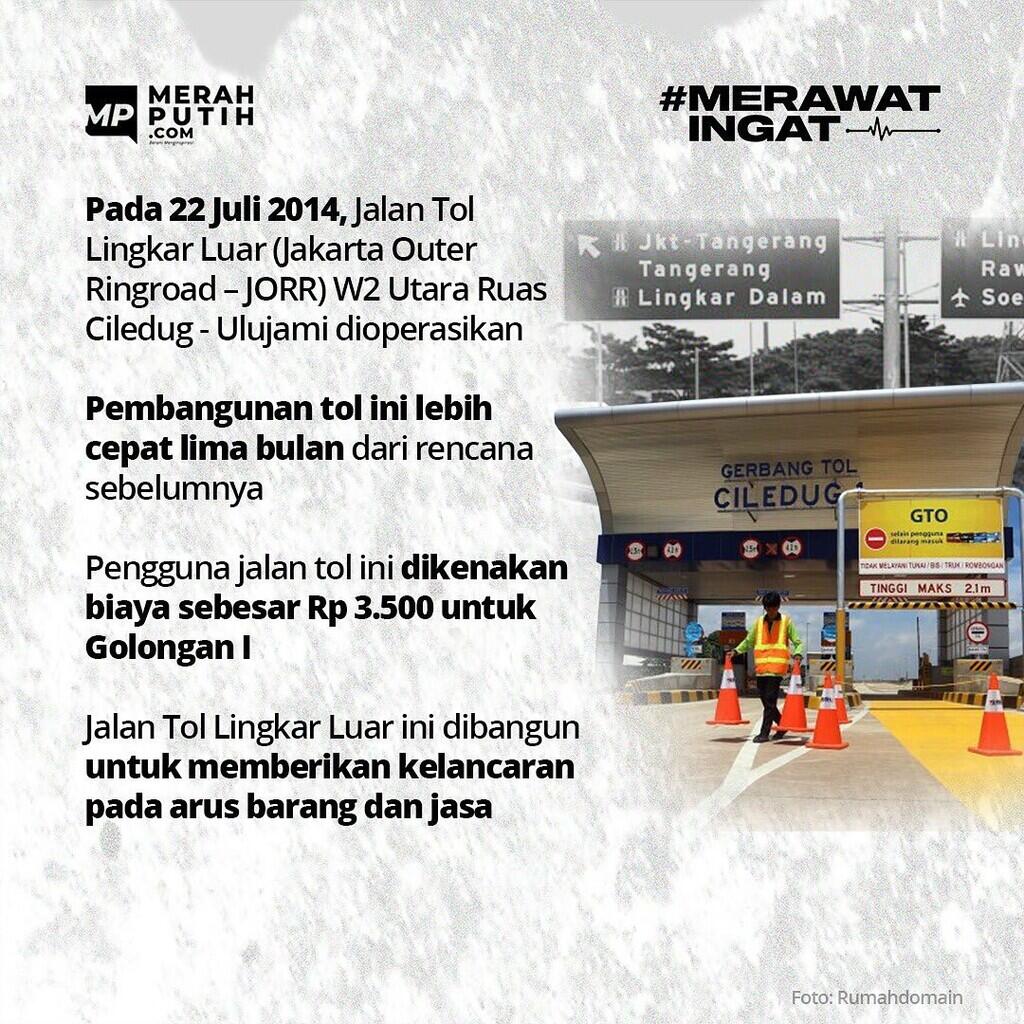 JORR W2 Ciledug - Ulujami Dioperasikan