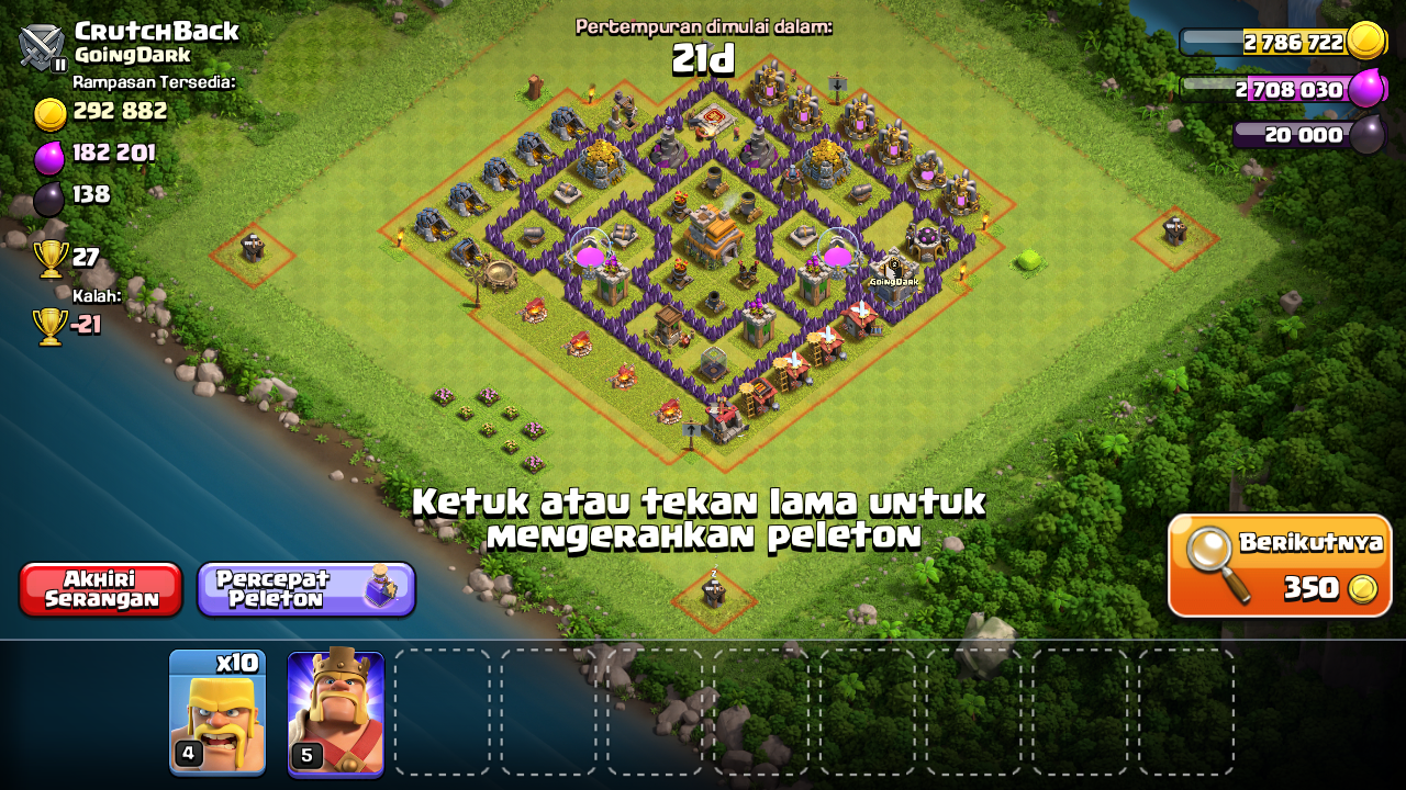 Tips Dan Trick Permainan Clan COC