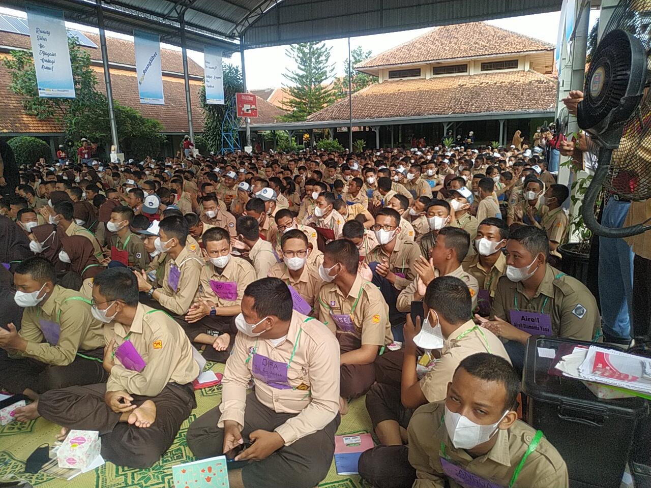 GERAKAN NASIONAL #JAGARUANGSIBER SMKN 3 Yogyakarta, 22 Juli 2022