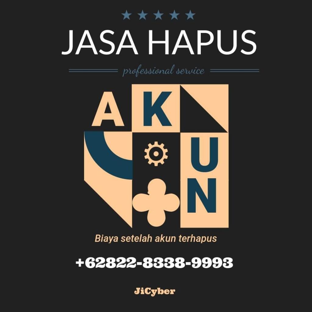 Jasa Hapus Akun