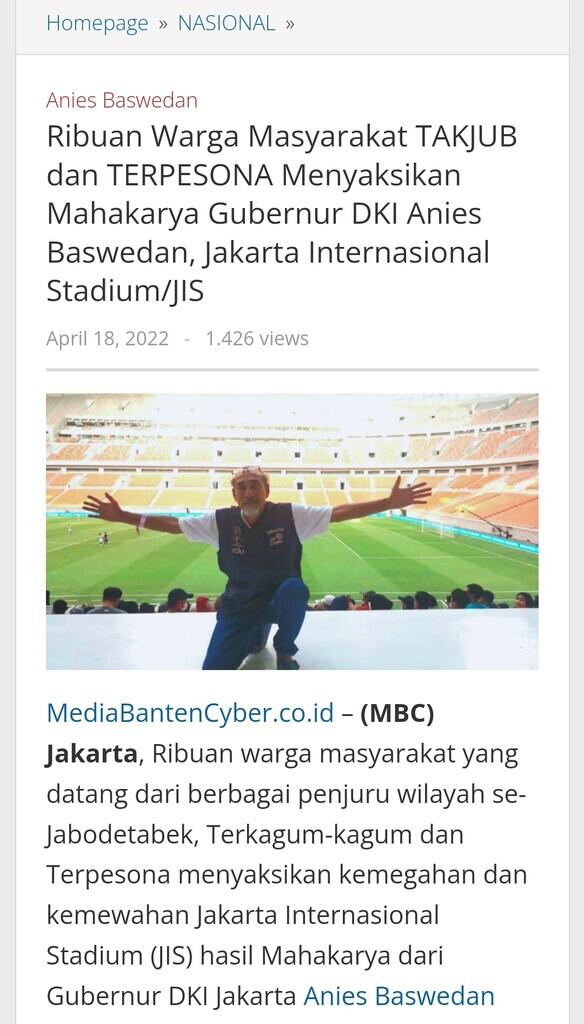 Pagar Pembatas Tribune di JIS Roboh, Tak Kuat Dinaiki Jakmania
