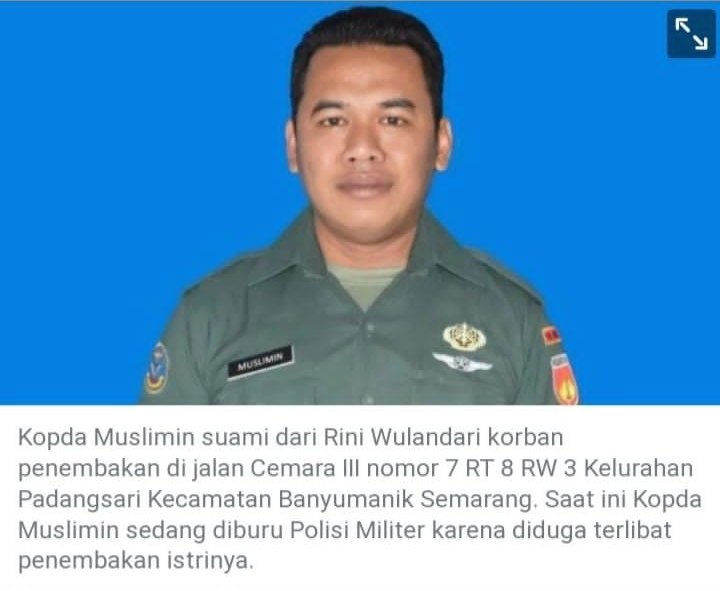 Istri Tentara Kena Tembak, Hebatnya Seorang Ibu Masih Bisa Menyelamatkan Buah Hatinya