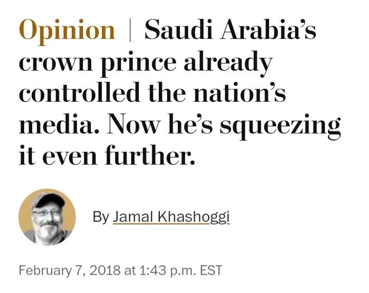 Begini Cara Pangeran Salman Menghabisi Jurnalis yang Mengkritik Dirinya #SeninMisteri
