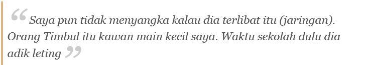 Ini profesi delapan warga Aceh Tamiang yang ditangkap Densus 88