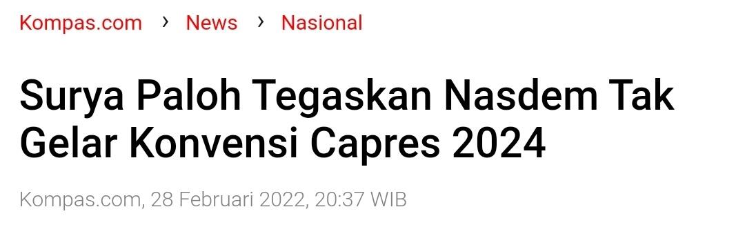 Surya Paloh Sebut Pergantian Kekuasaan Kini Tak Fair: Terlalu Ekslusif...