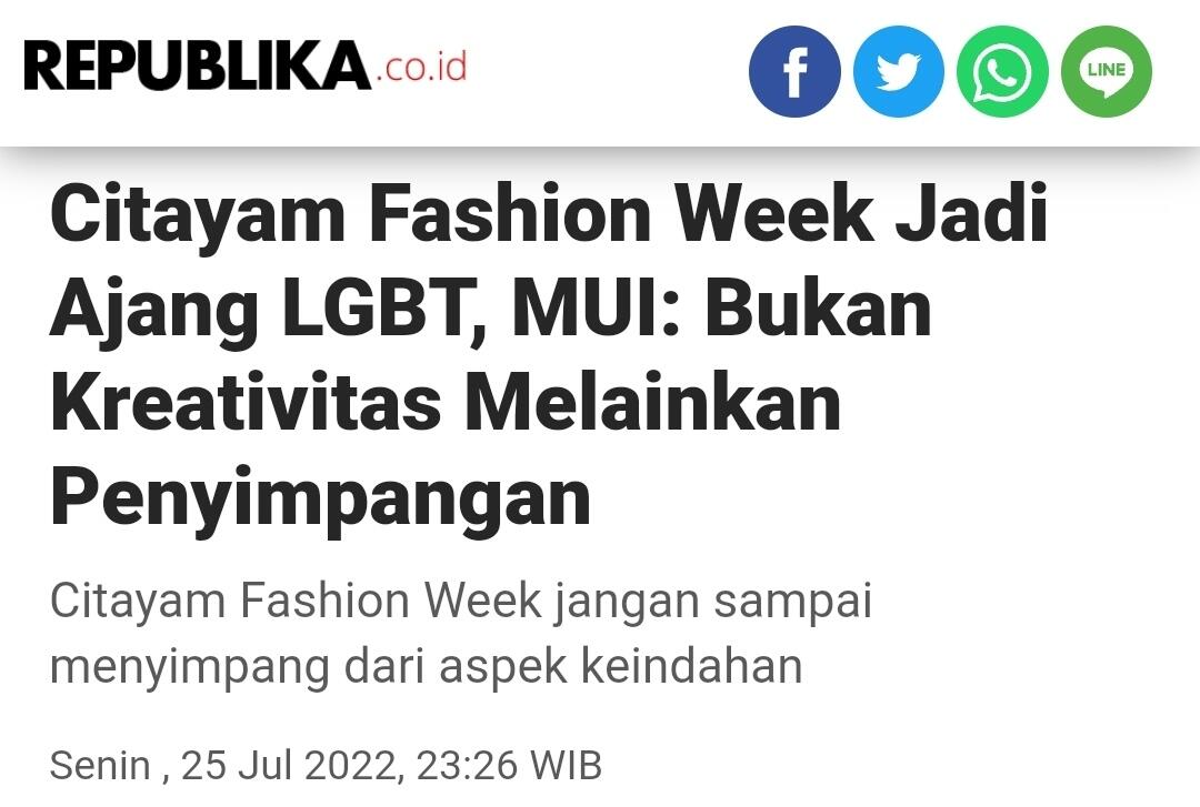 Wali Kota Depok Tak Akui Warganya yang Ada Di Citayam Fashion Week