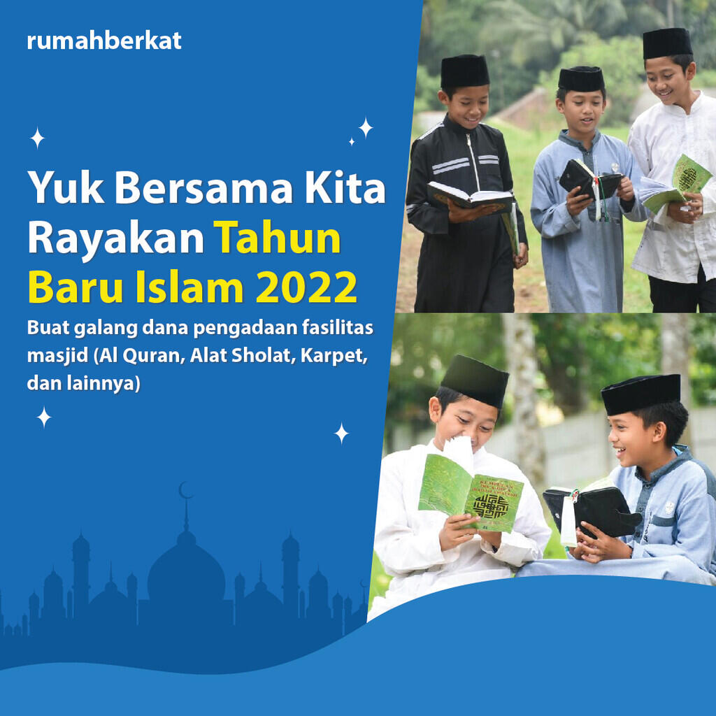 Sambut dan Rayakan tahun baru Islam 2022 lebih semangat! ✨