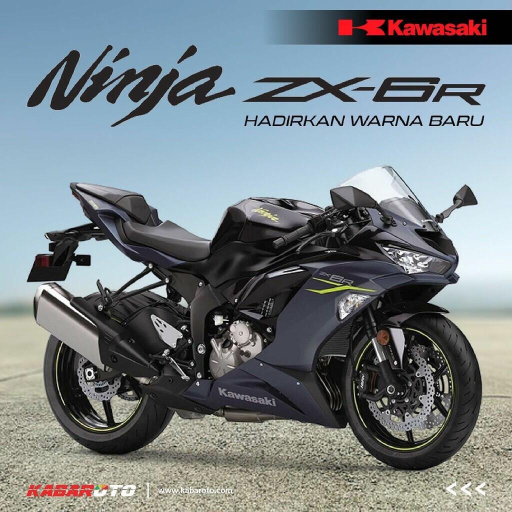 Kawasaki Ninja ZX-6R Hadirkan Warna Baru