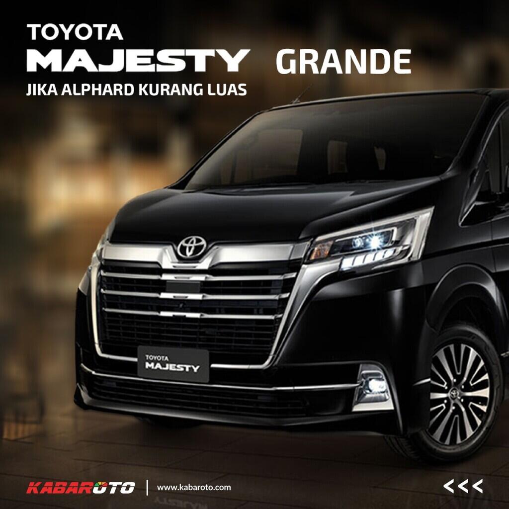 Toyota Majesty Bila Alphard Kurang Luas Dan Mewah