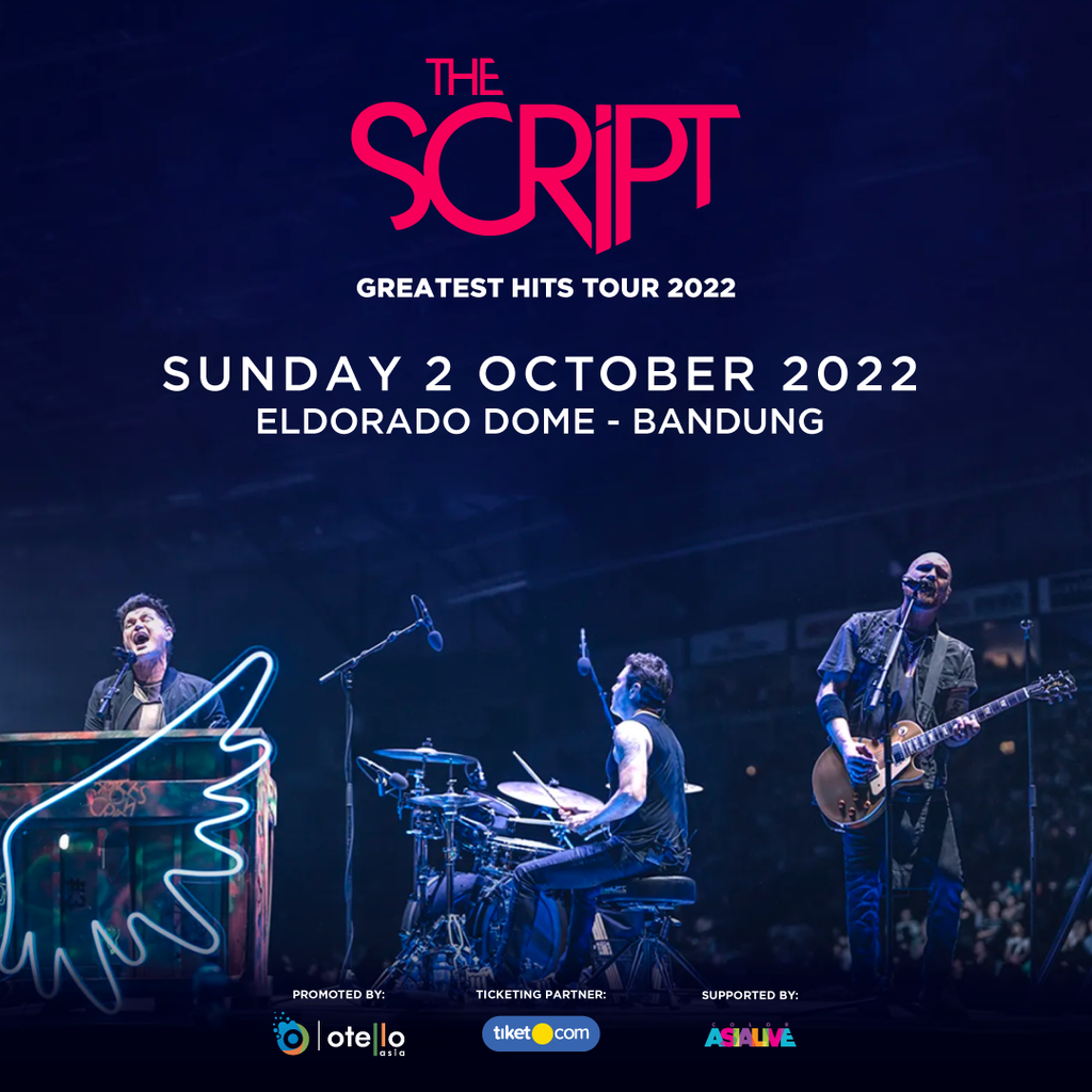 Warga Bandung, Siap-siap Kedatangan The Script Buat Ngonser!