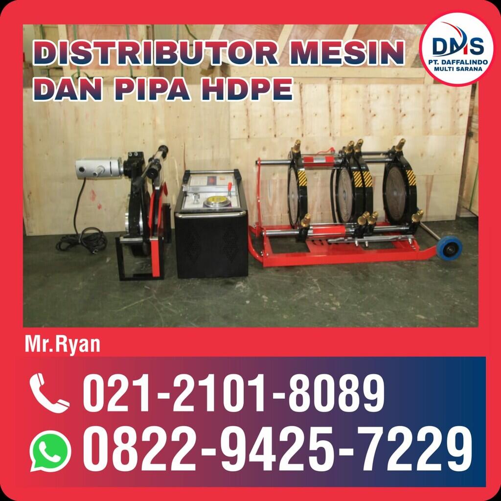Mesin Las Pipa HDPE 315mm SHD ( Pipa 3 Inch - 12 Inch )