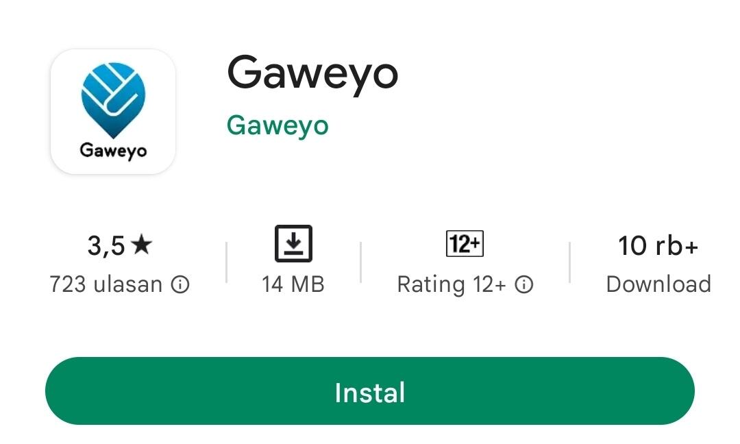 Aplikasi penghasil Uang Gaweyo Apk, Apakah Membayar?