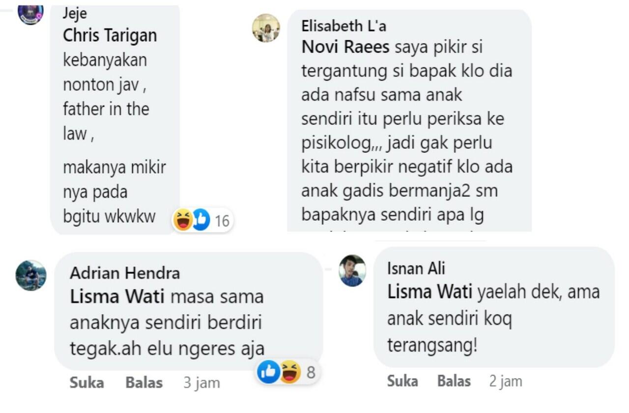 Laki Dewasa Bertelanjang Dada Peluk dan Pangku Anak SMP, Masih Pantaskah? 